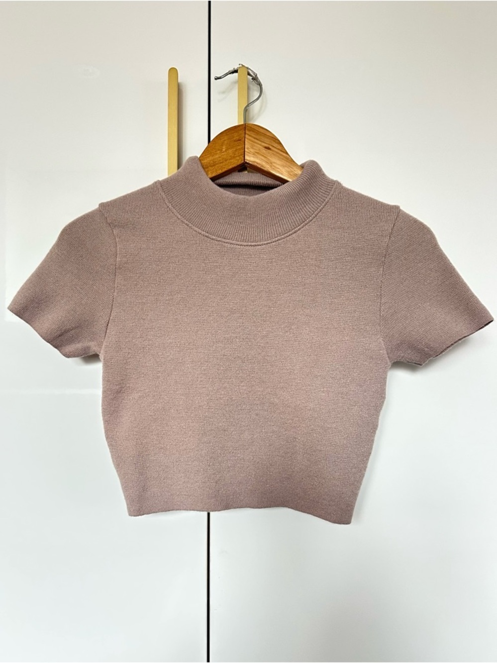 Zara short sleeve knit top small NWT
